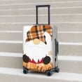 thumbnail image 6 of Fuzoiu Autumn Gnomes-1 Print Suitcase Cover,Washable Luggage Covers for Suitcase,Elastic Luggage Protector Cover,Scratch Resistant Travel Suitcase Covers-Medium, 6 of 7