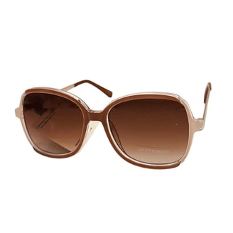 Lucky Brand Womens Matte Blush Plastic Soft Square Sunglass  display picture 2