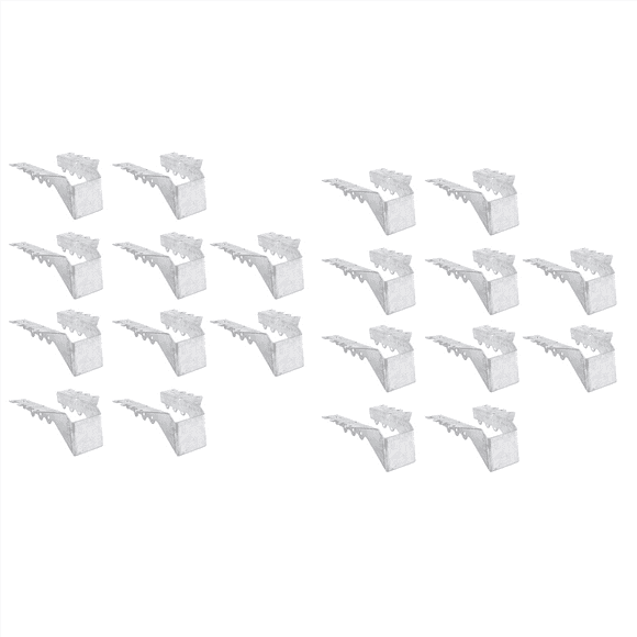 20Pcs 2x6 Joist Hanger,Gauge Double Shear Face Mount Joist Hanger,Hurricane Ties for Rafters Tie Brackets for Floor