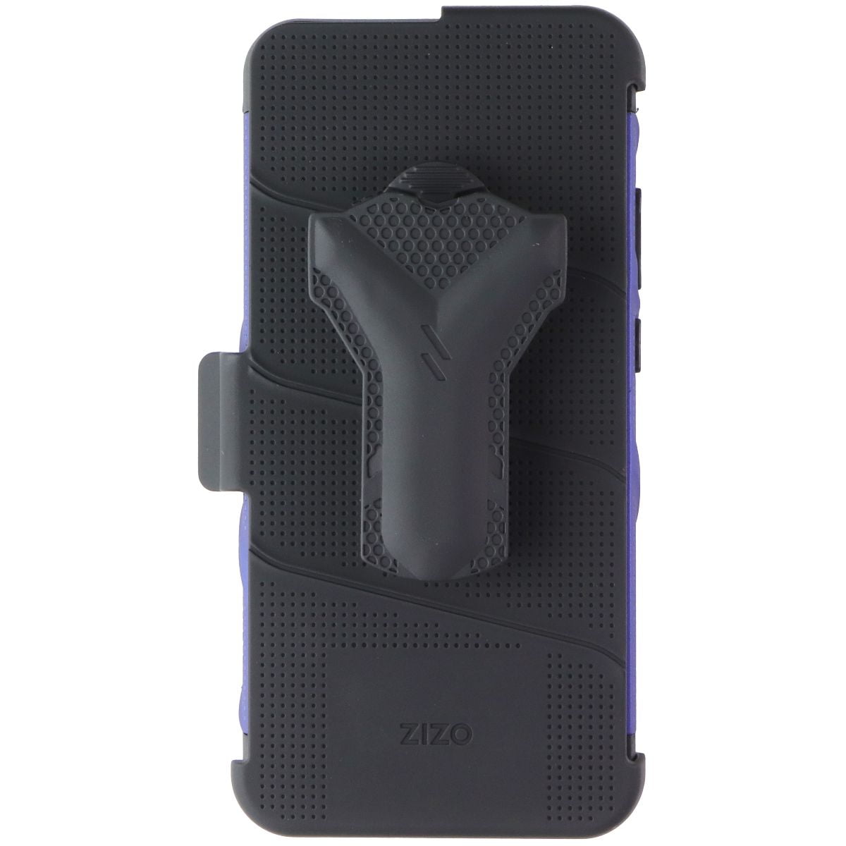 ZIZO BOLT Series for Galaxy A02s Case with Screen Protector Kickstand Holster Lanyard - Blue & Black