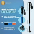 thumbnail image 3 of Dynamo Prime Stick Cane - Experience Better Balance, Posture & Mobility - Lightweight, Convenient, Adjustable Walking Cane for Seniors, Men & Women - Perfect for Hiking, Walking & Trekking (BLUE), 3 of 9