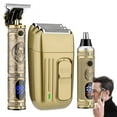 thumbnail image 1 of yeacher All-in-One Men's Grooming Kit: 3-in-1 Electric Hair Clipper, Beard Trimmer, and Nose Hair Trimmer with Precision Blades for Professional Styling, 1 of 6