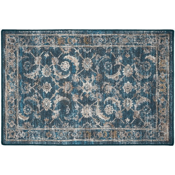 Dalyn Jericho Area Rug JC4-Navy JC4NA2X3 Navy, 2' x 3'