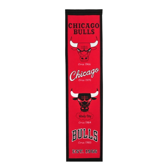Chicago Bulls Heritage Banner