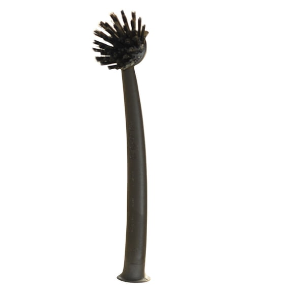 Suction Cup Kitchen Dish Brush Stiff Bristle Non-slip Household Pot Pan Cleaning Scrubber With Strong Suction Base