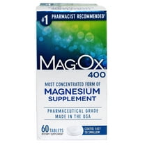 Mag-Ox 400 Magnesium Dietary Supplement Tablets, 60 Tablets