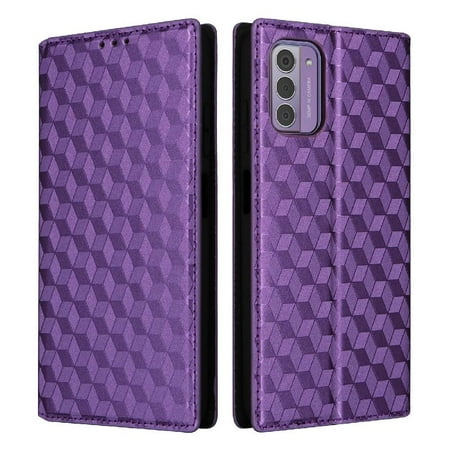 

Case for Nokia G42 5G Magnetic Closure Card Slots Holder 3D Pattern PU Leather Wallet