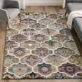 thumbnail image 6 of Addison Rugs Mayfield Premium Machine Washable Transitional Panels Beige Rectangle Rug, 9' x 12', 6 of 6