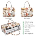 thumbnail image 2 of Large Capacity Tote Bag,Red Mushroom Flower White Pattern Handbag Fashion Luxury Tote Bag,15.7"x13"x 5.1" Inches,Laptop Compatible, 2 of 6