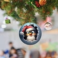 thumbnail image 2 of Christmas Tree Decoration Penguin Pendant Acrylic Flat Decoration Home Decoration Pendant Penguin Pendant 1 PC Decorations for Christmas Primitive Easter Eggs Christmas Wreath Decorations And Swinging, 2 of 4