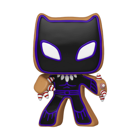 Funko Pop! Marvel: Holiday - Black Panther Vinyl Bobblehead