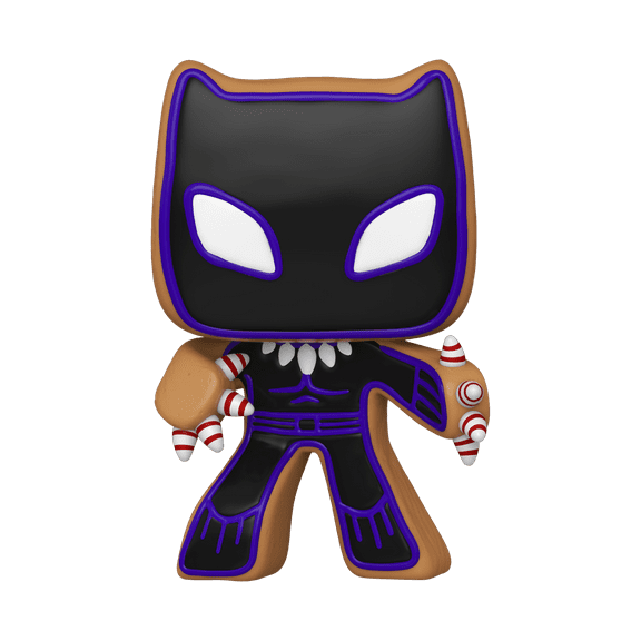 Funko Pop! Marvel: Holiday - Black Panther Vinyl Bobblehead