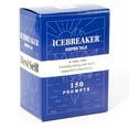 thumbnail image 1 of 150 Card Icebreaker Deeper Talk Deck By Bestself Conversation Party Board Card Game Full English Blue, 1 of 5