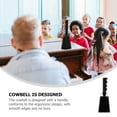 thumbnail image 3 of HIAKDOFT Noise Maker Cowbell Black Ergonomic Design for Cheering 1Set, 3 of 8