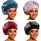 thumbnail image 1 of wonima11 Satin Bonnet Hair Bonnet for Sleeping- 4 Pack Large Bonnets for Women with Elastic Soft Band for Curly Hair Braids, 1 of 1