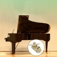 thumbnail image 1 of CRILSTYLEO Roues de Rouleau de Piano de Remplacement Roulette en Acier pour Piano en Mouvement 1 Pcs, 1 of 6