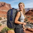 thumbnail image 6 of 50L Hiking Backpack for Men Women, Outdoor Camping Backpacking Backpack, Lightweight Travel Bag, Navy - 8013, 6 of 8
