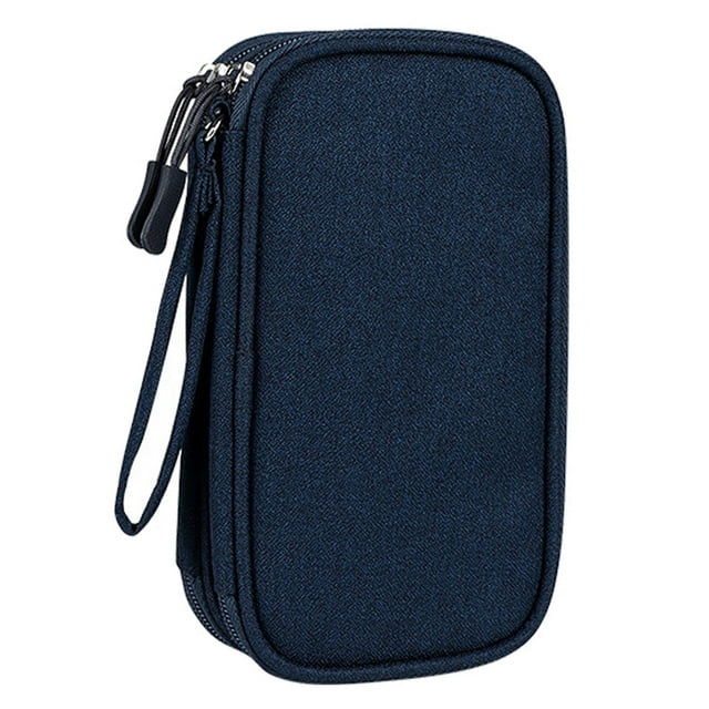 Estuche de viaje organizador de cables Laklulu, bolsa para dispositivos electrónicos, cargador portátil, pequeños accesorios tecnológicos
