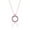 Pink, variant on Floating Locket (Pink Circle)