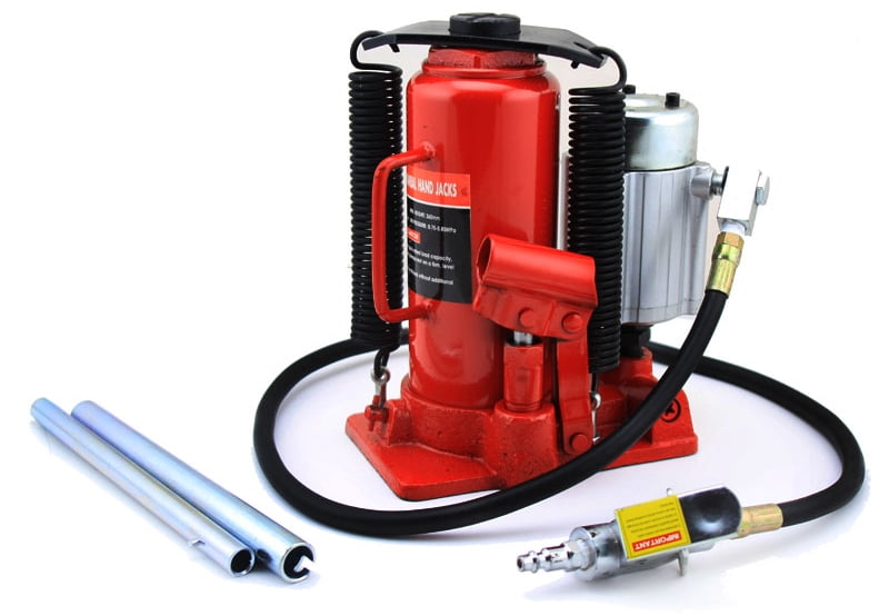 12Ton Portable AirOperated Hydraulic Bottle Jack Lift