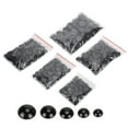 thumbnail image 1 of 500Pcs Plastic Eyes Doll Eyes, Safety Eyes, Doll Making Supplies DIY For Dolls Bears Plush Toys, 1 of 8