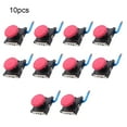 thumbnail image 3 of Seitruly Joystick analógico de 10 Uds con empuñaduras de palanca de mando, piezas de Sensor, botón, mango izquierdo, Kit de controlador Videojuegos y accesorios Rojo, 3 of 6