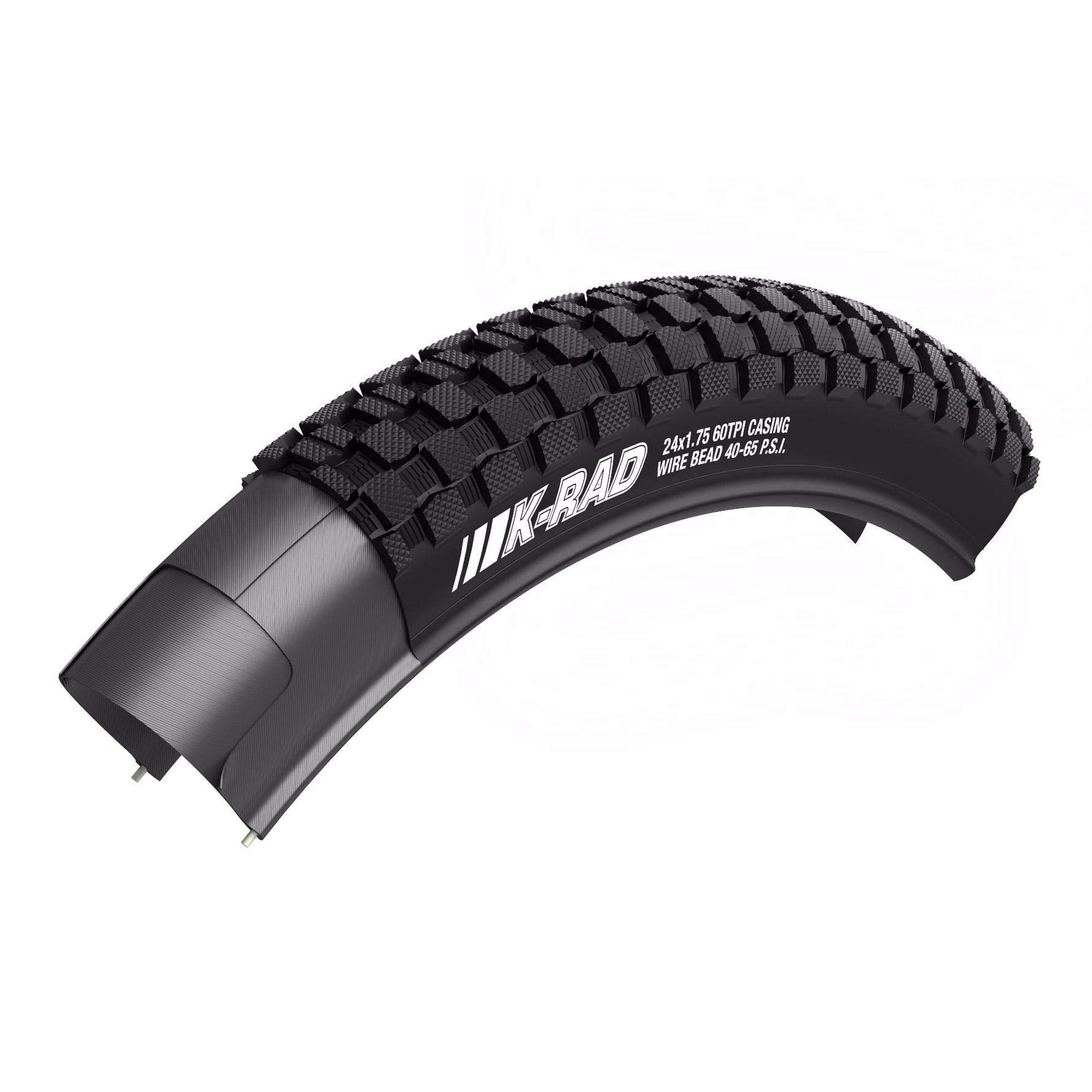 Kenda K-Rad Standard BMX/Mountain/Commuting Bike Tire (Standard