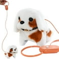 thumbnail image 4 of Simulation Electric Dog Cute Plush Toy Baby Kids Gifts,Emotional Healing On Demand,Dog Animals Plush Toy,Super Soft Plush Toys for Stress Relief & Anxiety Comfort Christmas Birthday Gift for Kids, 4 of 7