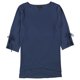 thumbnail image 1 of Blusa con mangas anudadas Alfani mujer azul grande Pull-over, 1 of 2