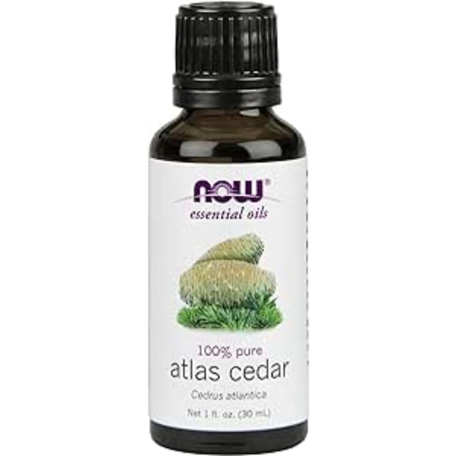 Aceite esencial NOW Atlas Cedar, 30 ml, 100% puro vegano