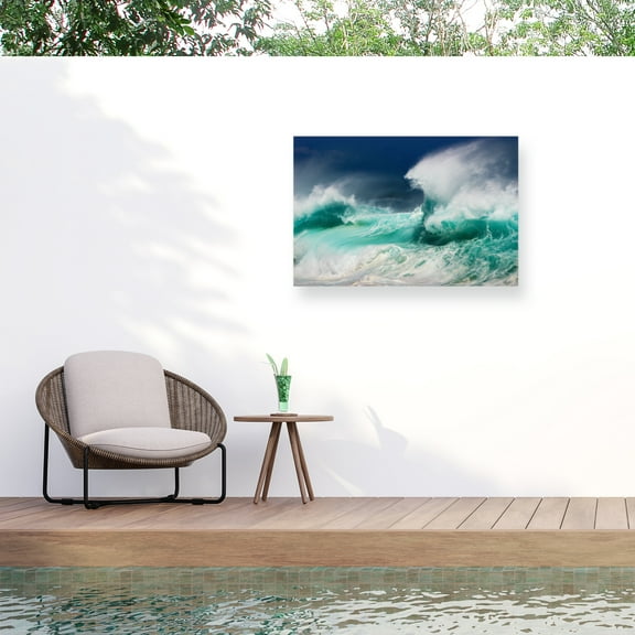 Ralf Prien 'Dead Mans Beach' Outdoor Canvas
