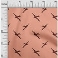 thumbnail image 1 of oneOone Cotton Flex Fabric Bird Block Printed Craft Fabric BTY 40 Inch Wide, 1 of 4