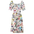thumbnail image 4 of Musical Logos Sleeveless Dress women's summer dress 2024 dresses for womens 2024, 4 of 5