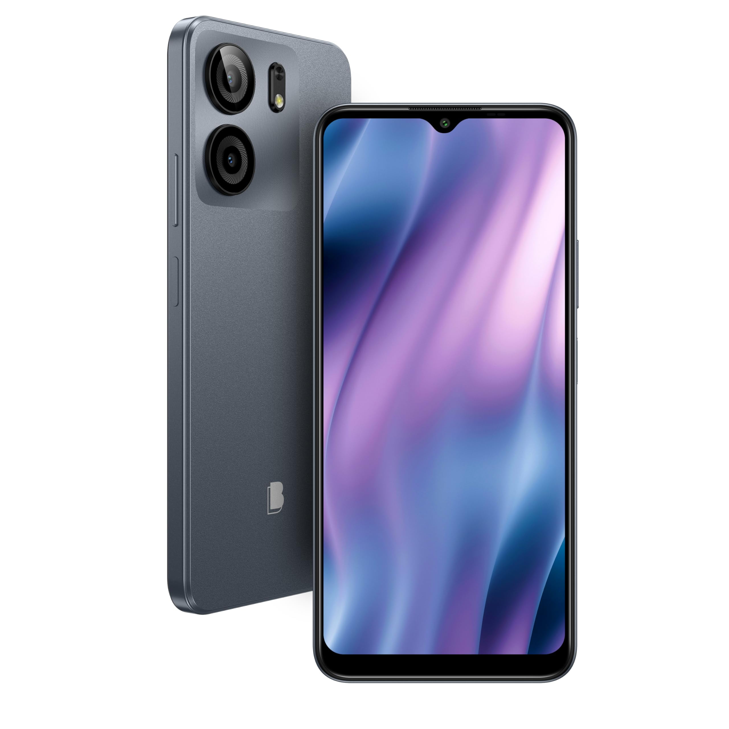 BLU F5| 5G | 2024 | All-Day Battery | Unlocked | 6.6? HD+ Display | 128GB | Dual 50MP | US Version | Grey