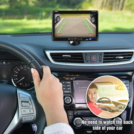 PYLE - PLCM7700 Backup Camera & Monitor System - Black