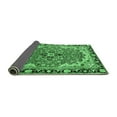 thumbnail image 2 of Ahgly Company Indoor Rectangle Medallion Emerald Green Traditional Area Rugs, 7' x 10', 2 of 4