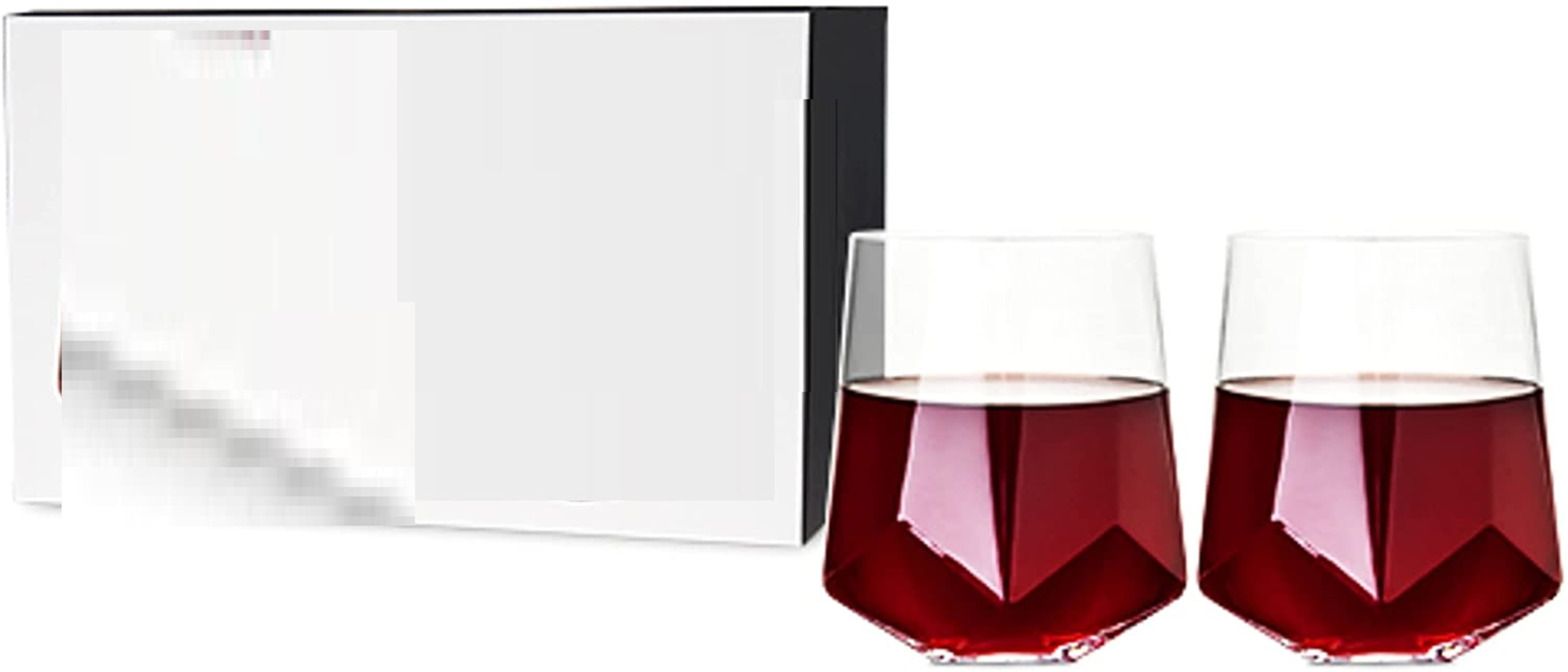 Raye Faceted Crystal Wine Glasses Set Of 2 No Lead Premium Crystal raye-faceted-crystal-wine-glasses-set-of-2-no-lead-premium-crystal