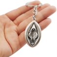 thumbnail image 4 of Sexy Personalize Metal Female Genital Jewelry Car Key Chain Keychain Keyring, 4 of 5