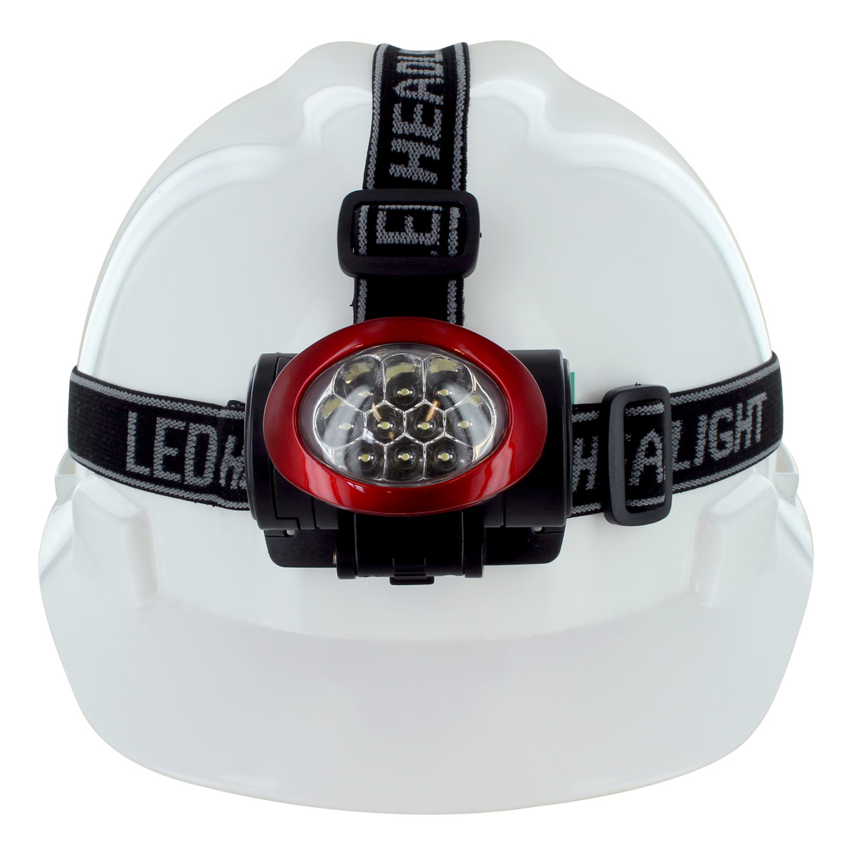 Rugged Blue 10LED Adjustable Tilt Headlamp 25 Lumens