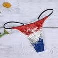thumbnail image 2 of Gibobby Pantys para Mujer Calzoncillos sexys con estampado mujer Comfort Low Rise Soft T Back G String Bragas（Blanco， S), 2 of 4