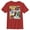 Red, variant on Boy's Marvel Heroic Comic Strip Graphic Tee Red Small