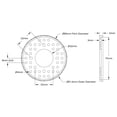 thumbnail image 2 of Rdeghly Spur Gear 100 Tooth Aluminum Cylindrical Mod 0.8 32mm Center Hole Hardware Tools 4302-0032-0100,Hardware Tools, 2 of 8