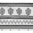 thumbnail image 4 of oneOone Cotton Flex Fabric Stripe|Chevron & Tree Block Printed Fabric 1 Yard 40 Inch Wide, 4 of 4