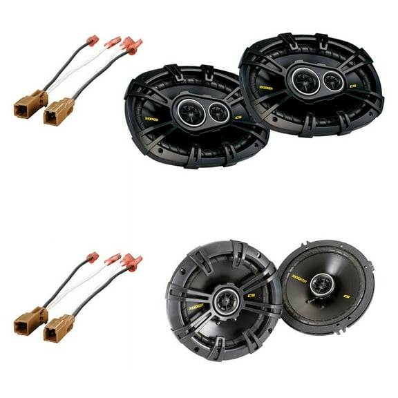 Kicker Nissan Titan 08-11 46CSC654 6.5", 6x9" Speakers & Replacement Harness