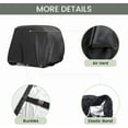 thumbnail image 4 of Golf Cart Cover 2/4/6 Passenger, 156"/144"/138"/125"/114"/95" Waterproof Golf Club Car Rain Covers 2/4 Passenger, Outdoor EZGO Yamaha Protective Golf Cart Covers, Golf Cart Enclosure Accessories, 4 of 10
