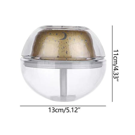 

EJWQWQE Crystal Star Sky Projection Humidifier Romc Colorful Atmosphere Night Lamp