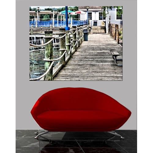 Wallhogs Batie's Boat House Glossy Poster