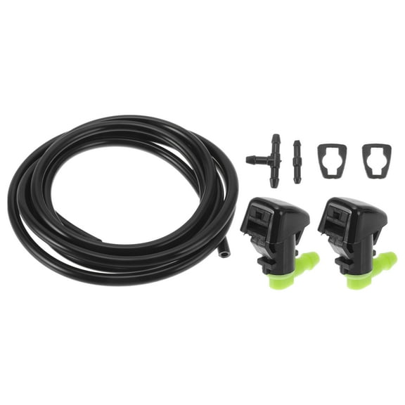 Kit de boquillas de lavado de parabrisas Unique Bargains para Chevrolet Malibu 08-12 No.15247800 con juntas, conector de manguera y manguera de fluido