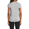 thumbnail image 2 of Mafoose Women's Electric Heather Sporty Tee Silver Electric Medium, 2 of 5