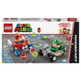 thumbnail image 2 of Set LEGO Super Mario Mario Kart: Bebé Mario vs. Bebé Luigi 72034, 2 of 4